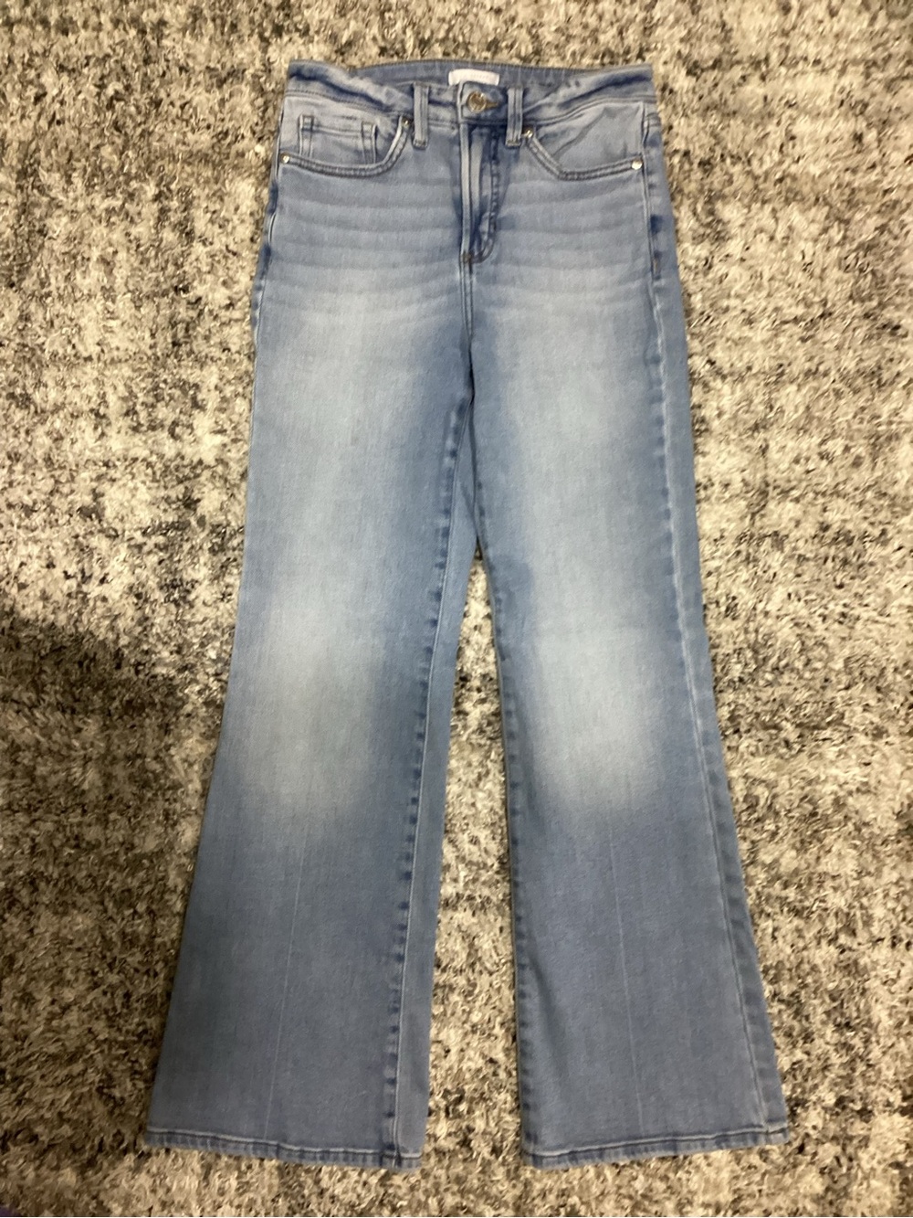 LC Lauren Conrad Light Blue Wide-Leg Jeans
